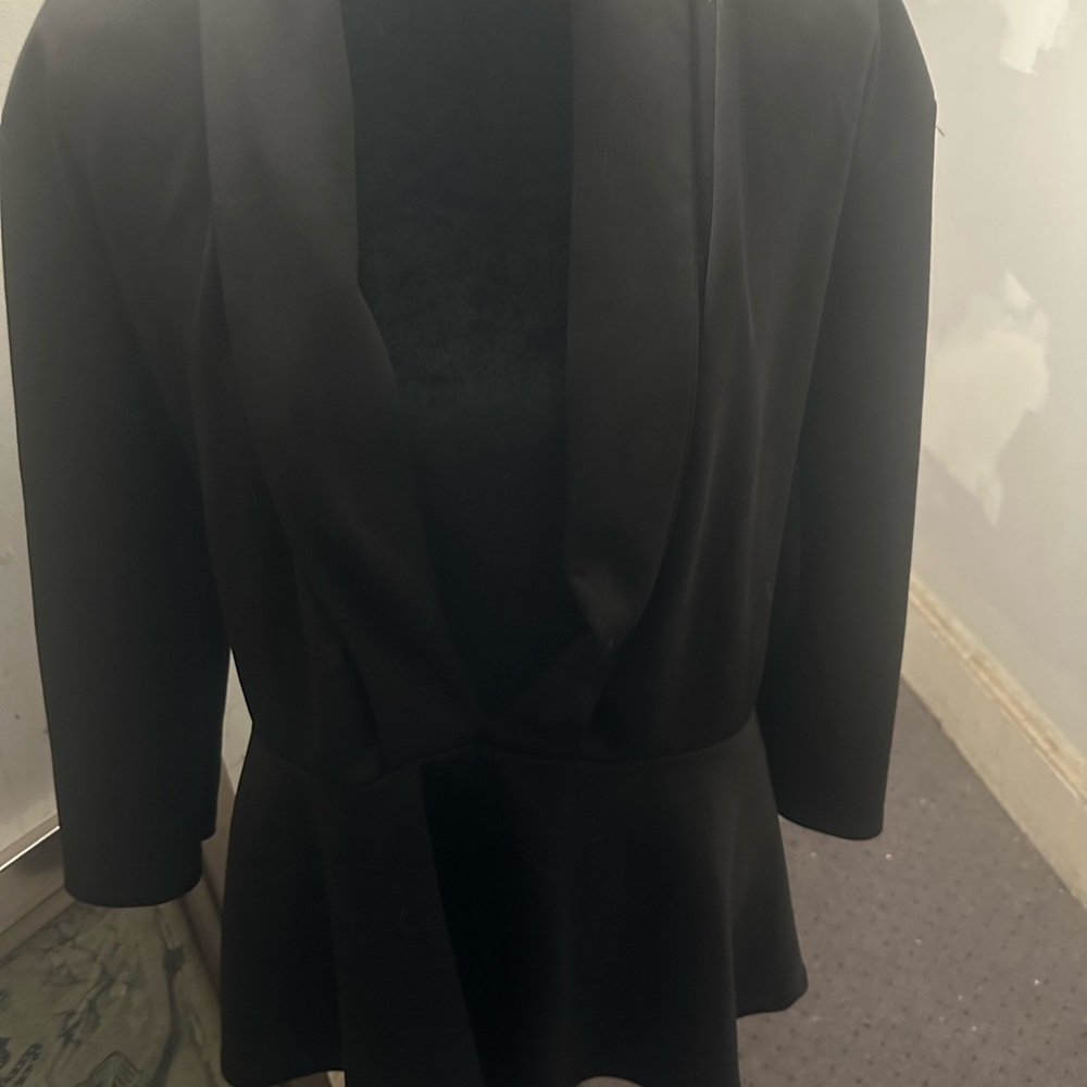 Fashion to Figure Collared Deep V Neck Top